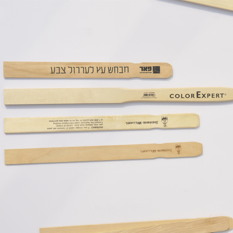 Wooden Paint mixing sticks - Image 2