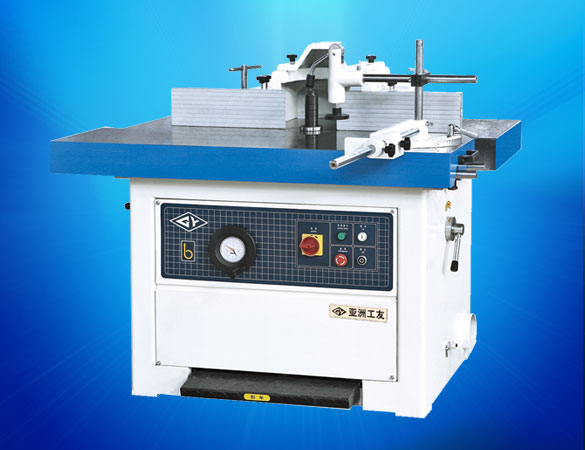 Industrial Woodworking Machine with Control Panel