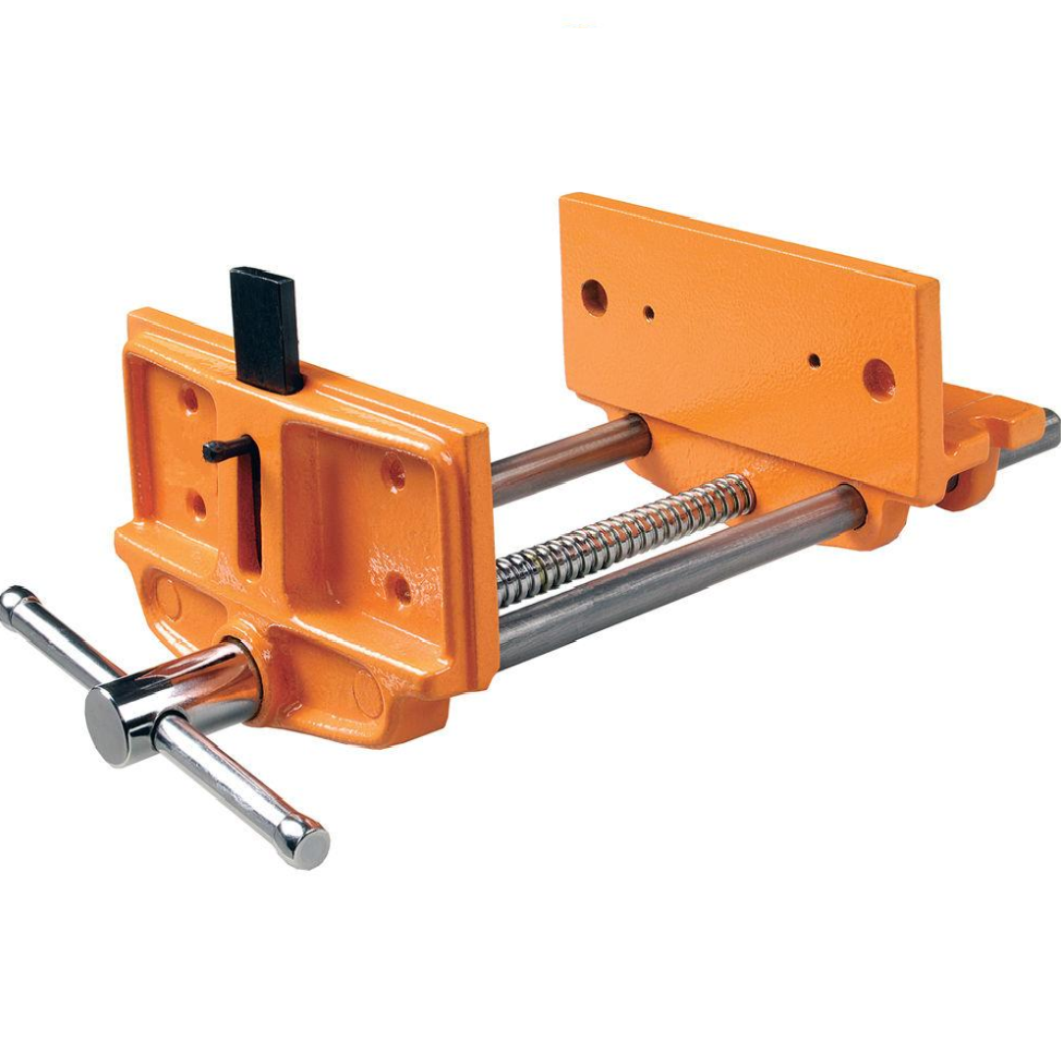 Heavy-Duty Cast Iron Woodworking Vise with Quick Release
