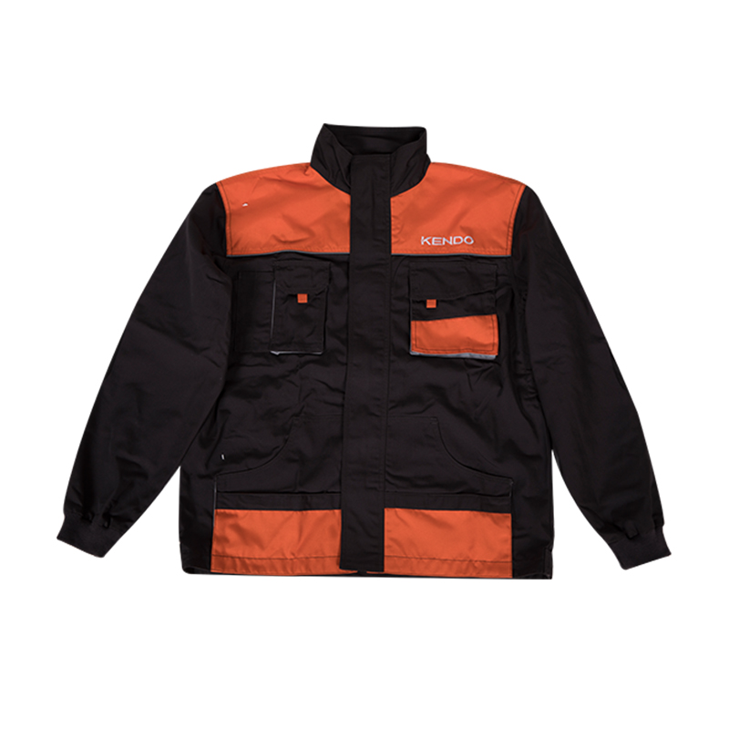 Durable Workwear Jacket with Multiple Pockets