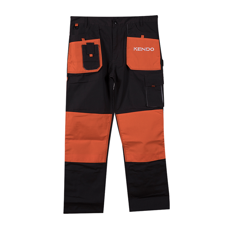 Durable Work Pants with Reinforced Knees
