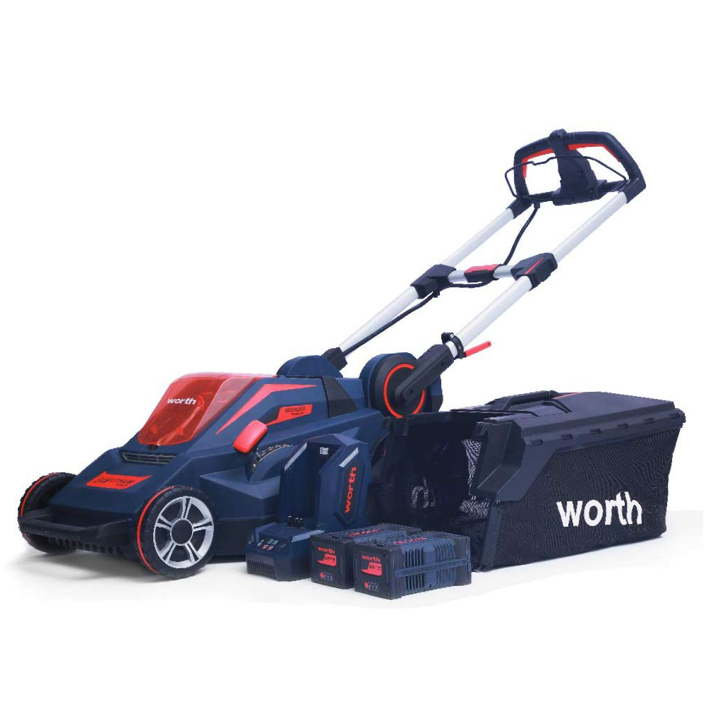 WORTH GARDNE 84V Professional Lawn Mower with Lithium Battery and Quick Charger - Image 2