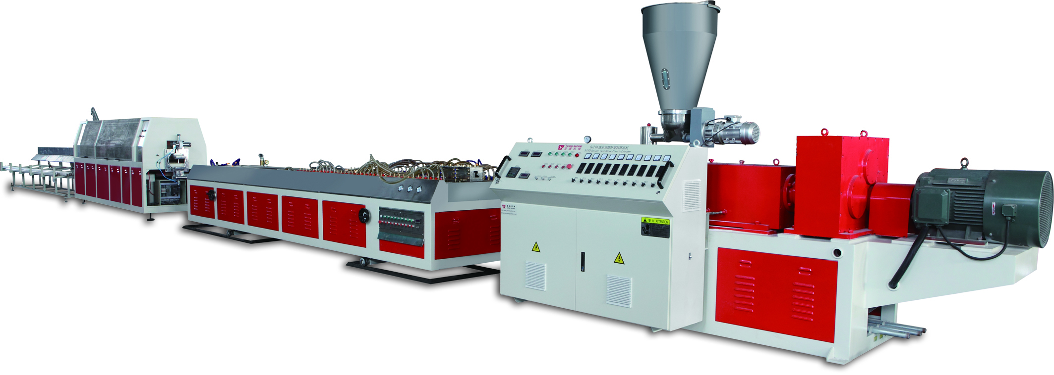 WPC PVC Profile Extrusion machine - Image 3