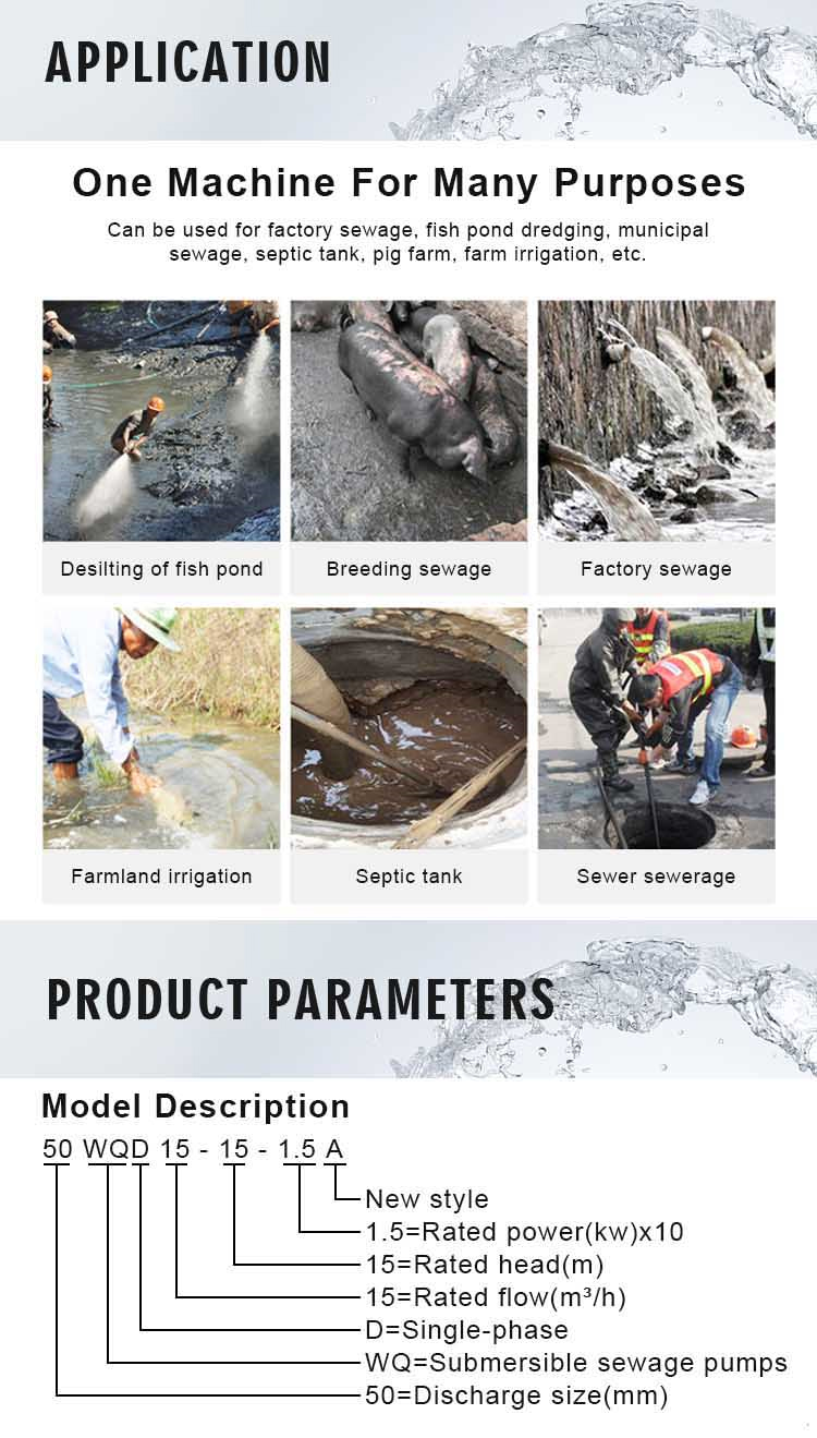 Pump application in various environments
