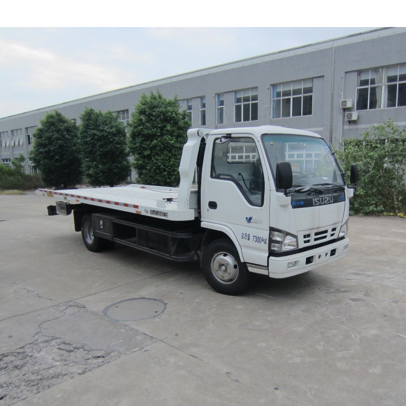 Flatbed Wrecker Truck for Vehicle Recovery