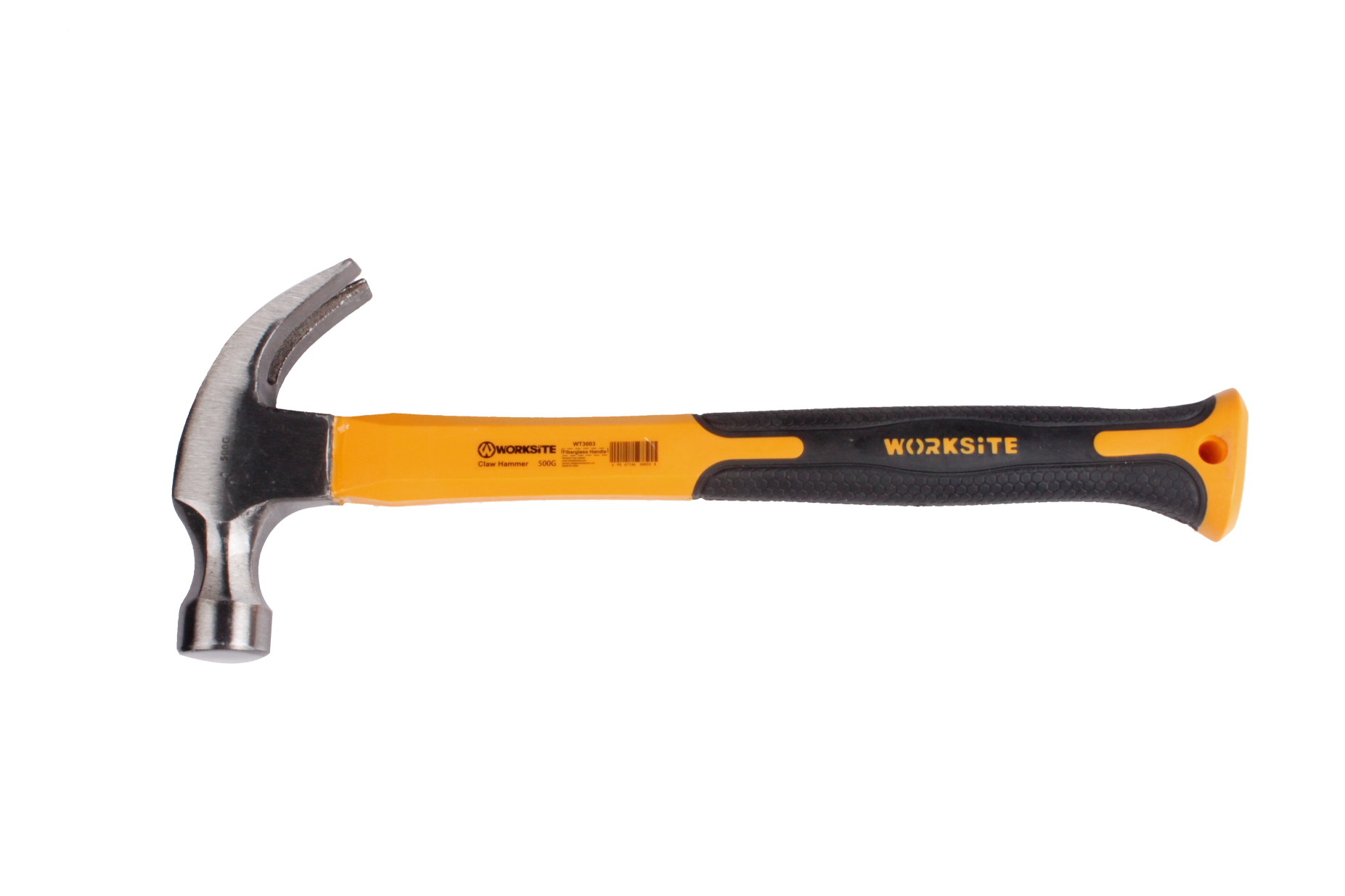 500G Straight Claw Hammer with Fiberglass Handle