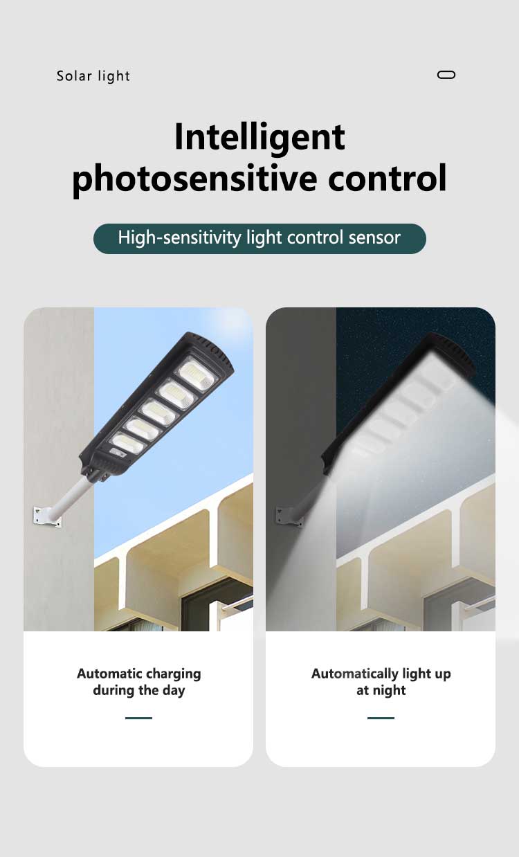 Intelligent photosensitive control demonstration