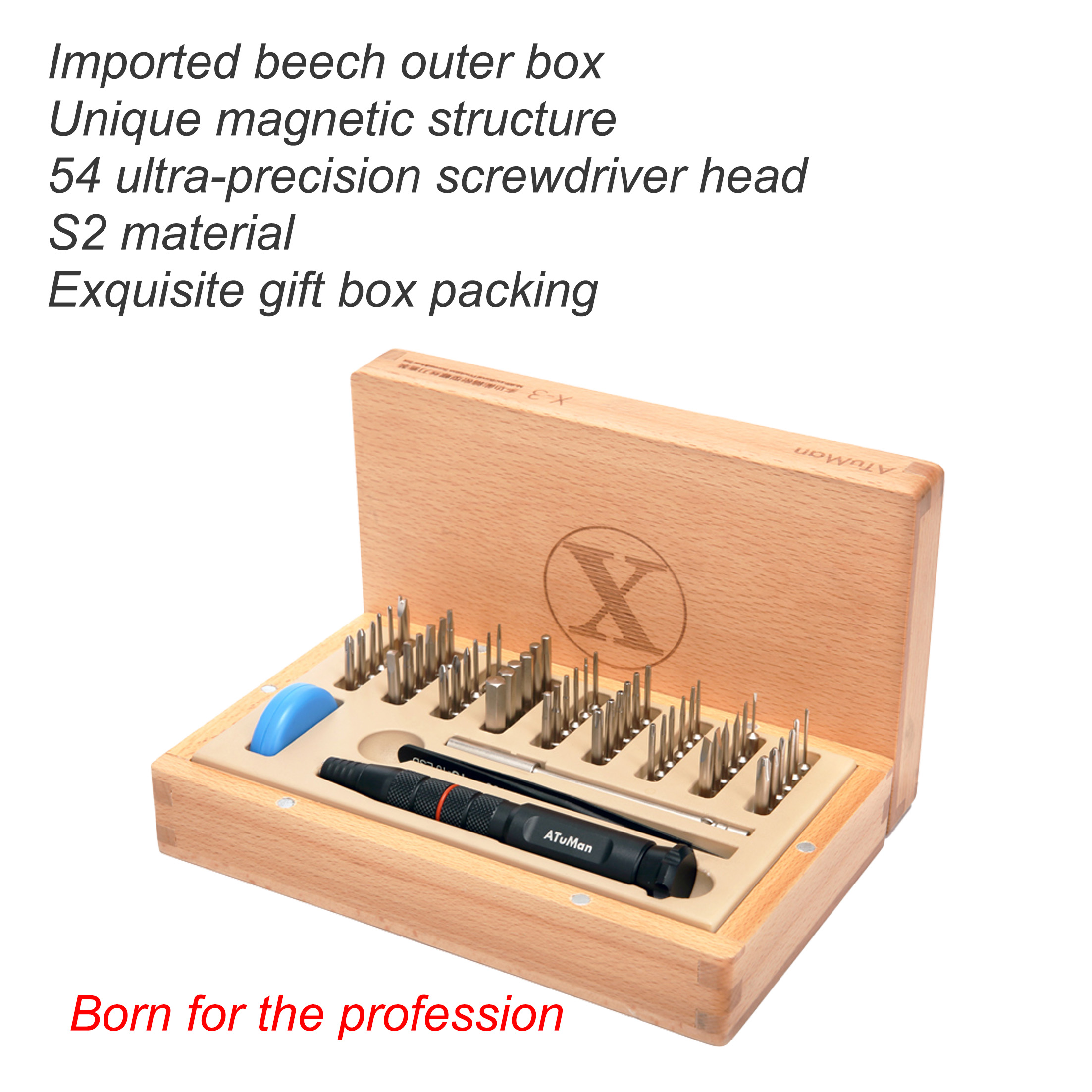 X-3 professional screwdriver set - Image 2