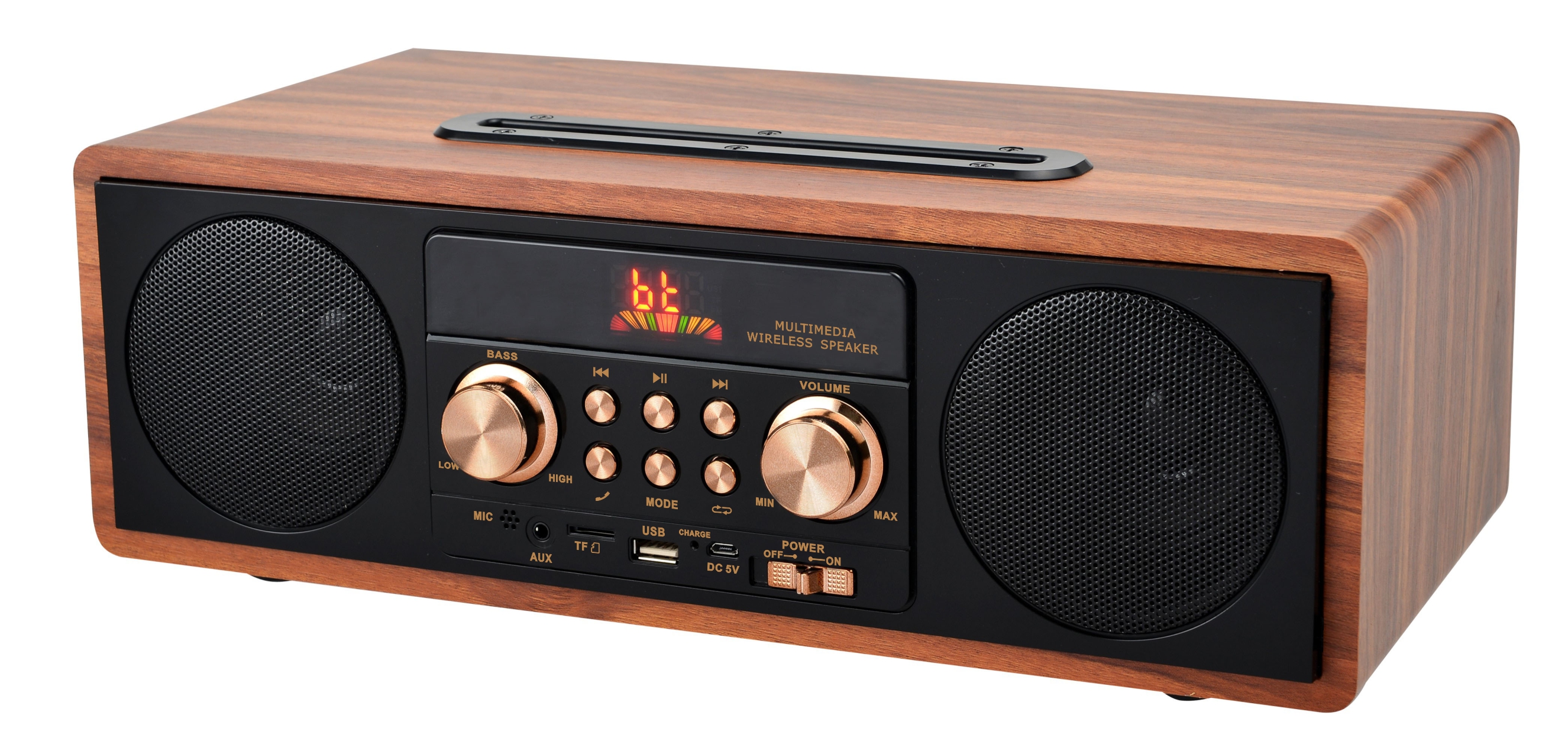 Multimedia Wireless Speaker with X-Bass Technology