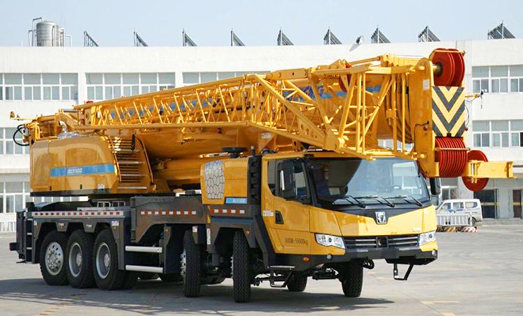 XCMG 100 Ton XCT100 Hydraulic Mobile All Terrain Crane machine for sale - Image 2