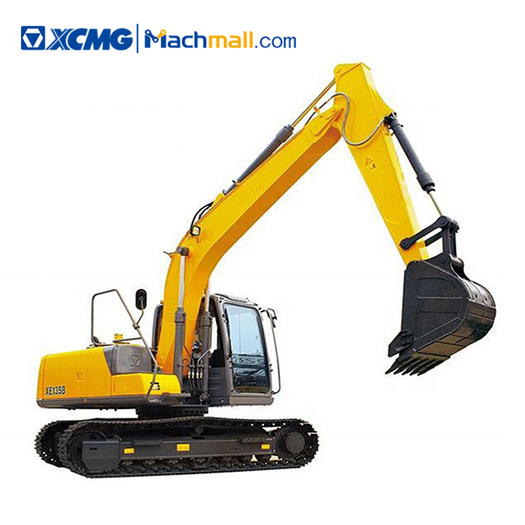 XCMG official 13 ton crawler excavator machine XE135B price - Image 3