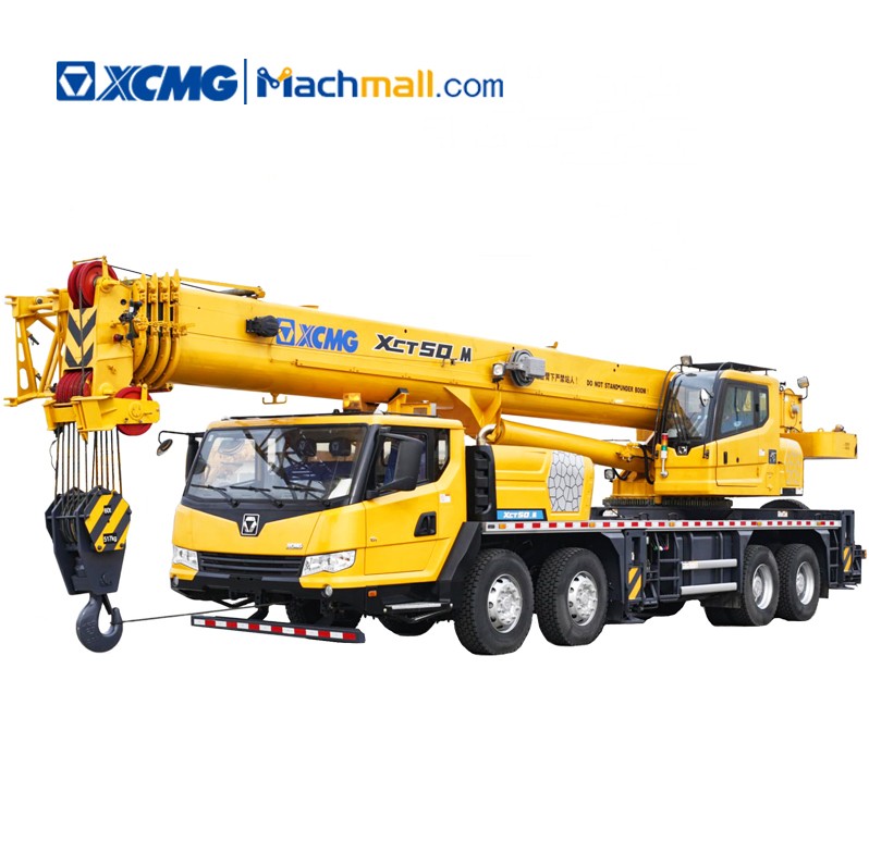 XCMG Official 50 Ton China Hydraulic Mobile Jib Truck Cranes XCT50_M Price - Image 3