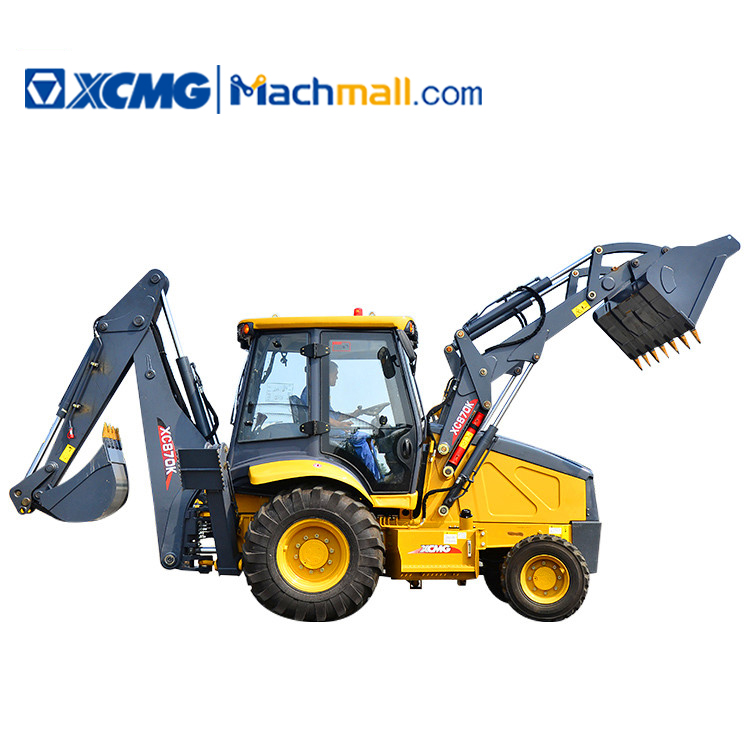 XCMG Official Mini Backhoe Loader XC870K 2.5 ton Chinese back hoe loaders for sale - Image 3