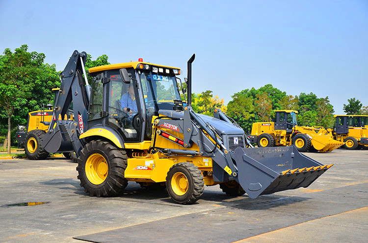 XCMG Official Mini Backhoe Loader XC870K 2.5 ton Chinese back hoe loaders for sale - Image 2