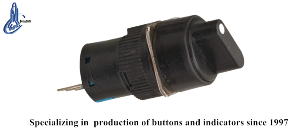 XDL16 series push button switch close-up