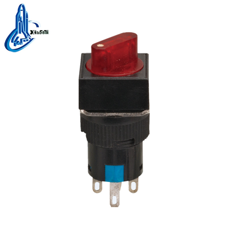 16mm Illuminated Plastic Push Button Switch