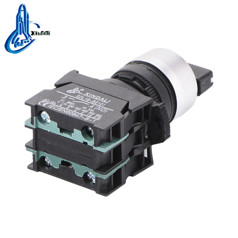 XDL21-BD33 waterproof ip65 metal pushbutton 3 position or switch - Image 2