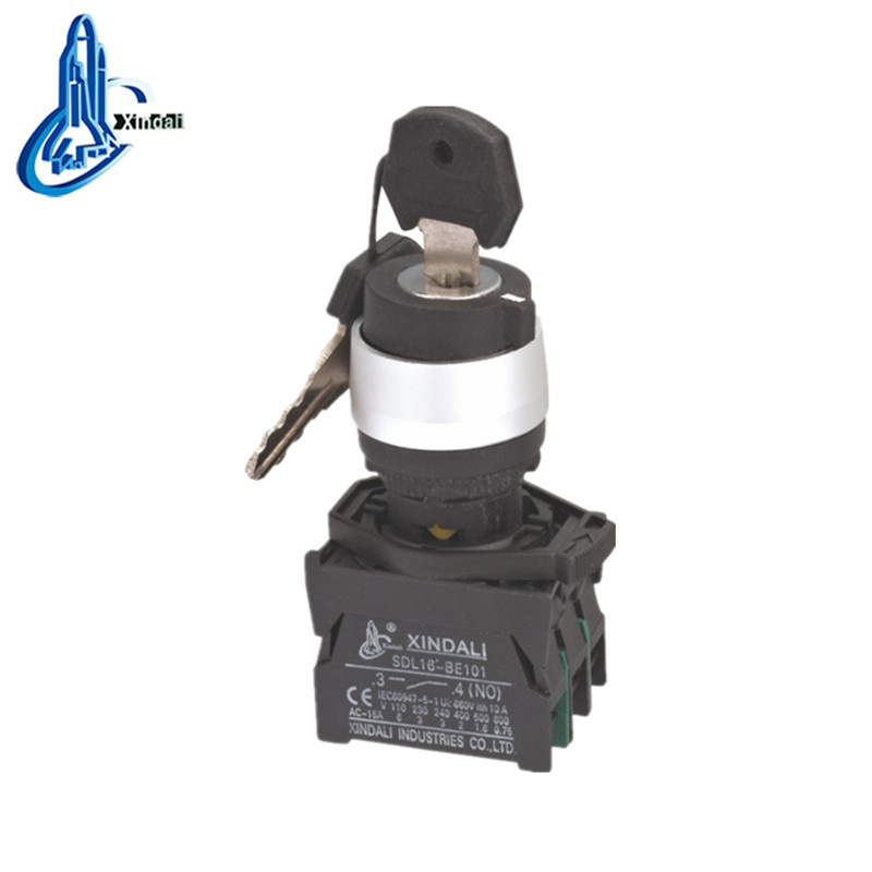 XDL21-BG33 2 position or switch on off electric key switch - Image 3