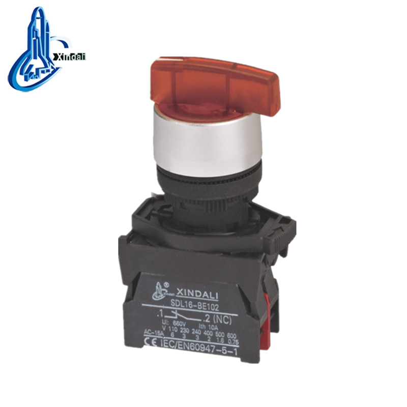 Waterproof Push Button Switch with LED Indicator