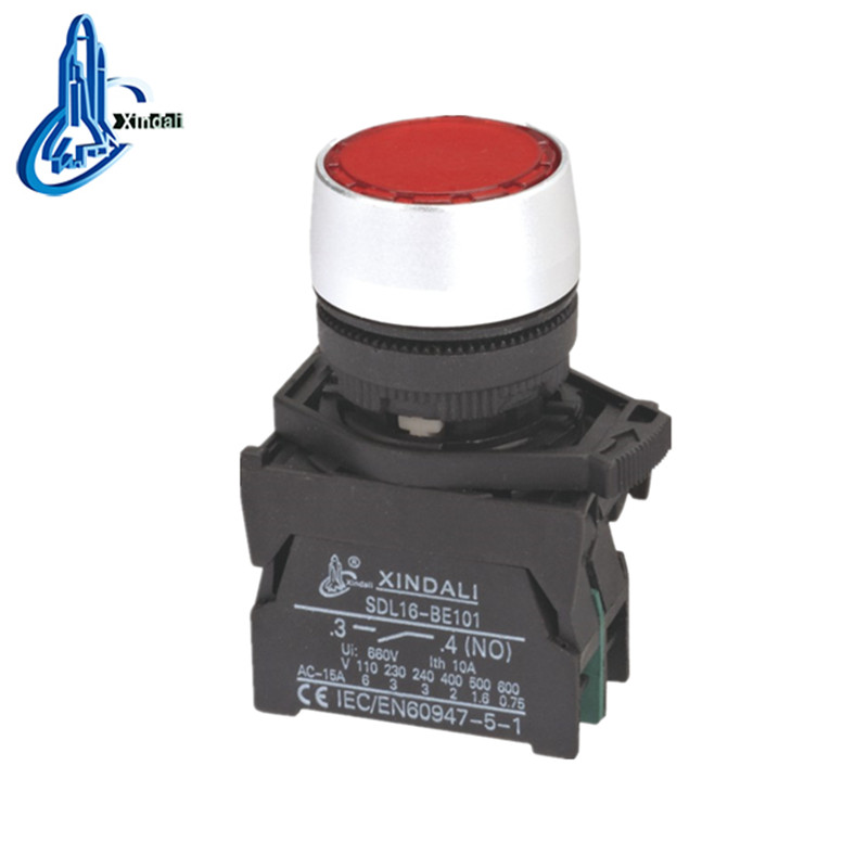 Waterproof LED Push Button Switch