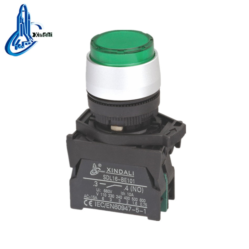 Momentary Waterproof LED Push Button Switch