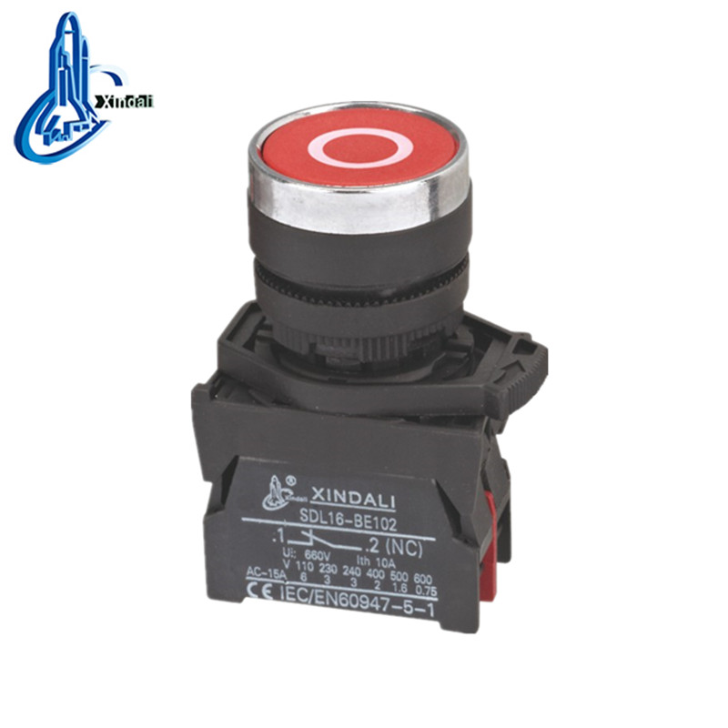 Waterproof Push Button Switch with Symbol