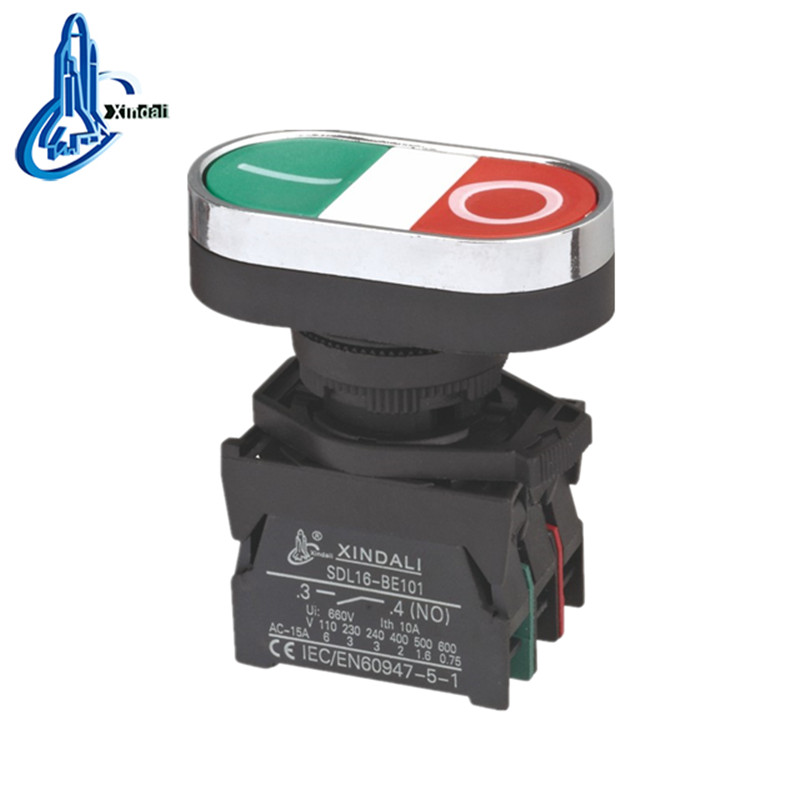 XDL21-CB8325 WATERPROOF IP65 INDUSTRIAL ON OFF INDICATOR LAMP ON OFF PUSH BUTTON SWITCH - Image 3