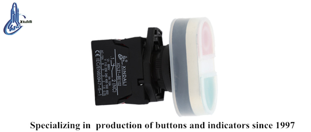 Technical electrical data for industrial push button