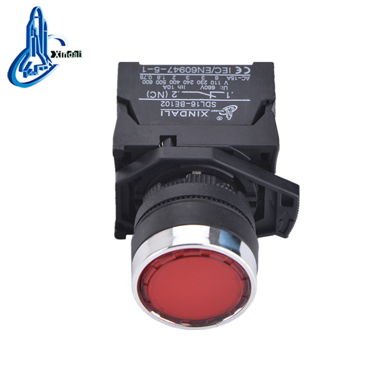 Waterproof Illuminated Push Button Switch