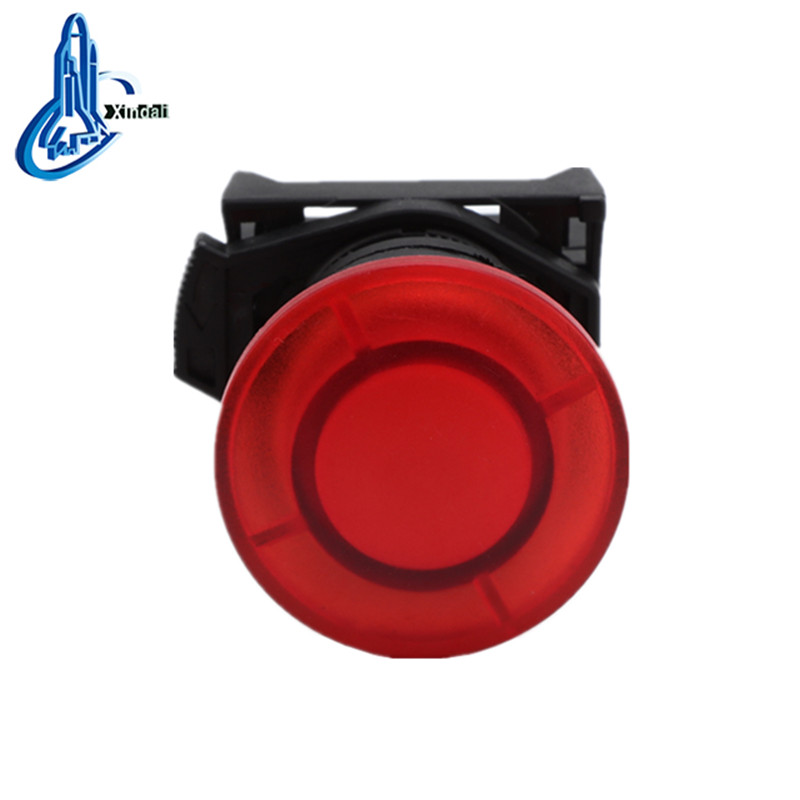 Waterproof Emergency Light Pushbutton Switch