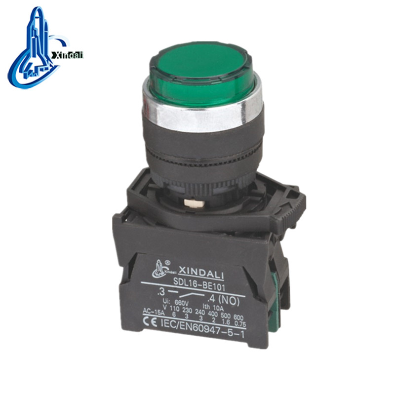 XDL21-CWL3361 waterproof illuminated push button momentary push button switch - Image 3