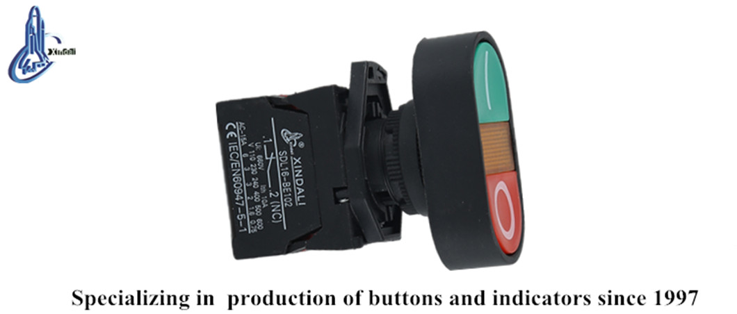 Double action tact switch showing electrical ratings