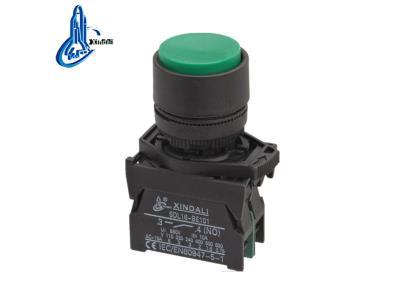220V IP65 Green Convex Push Button Switch
