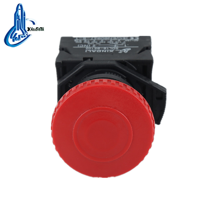 IP67 Waterproof Metal Latching Push Button Switch