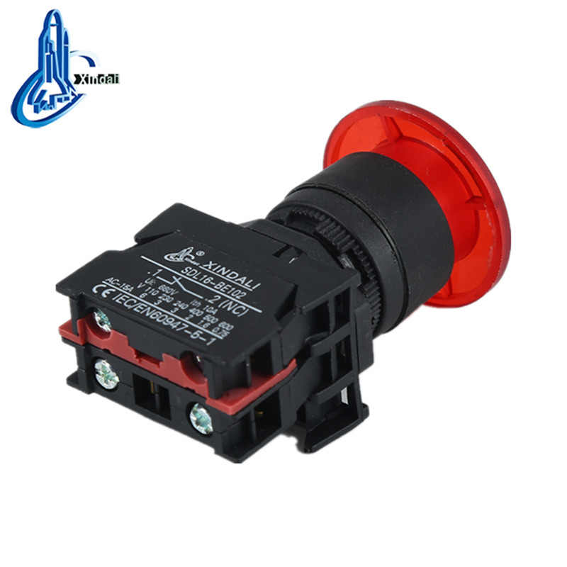 XDL21-EWC42 mushroom indicator pushbutton waterproof pushbutton switch - Image 2