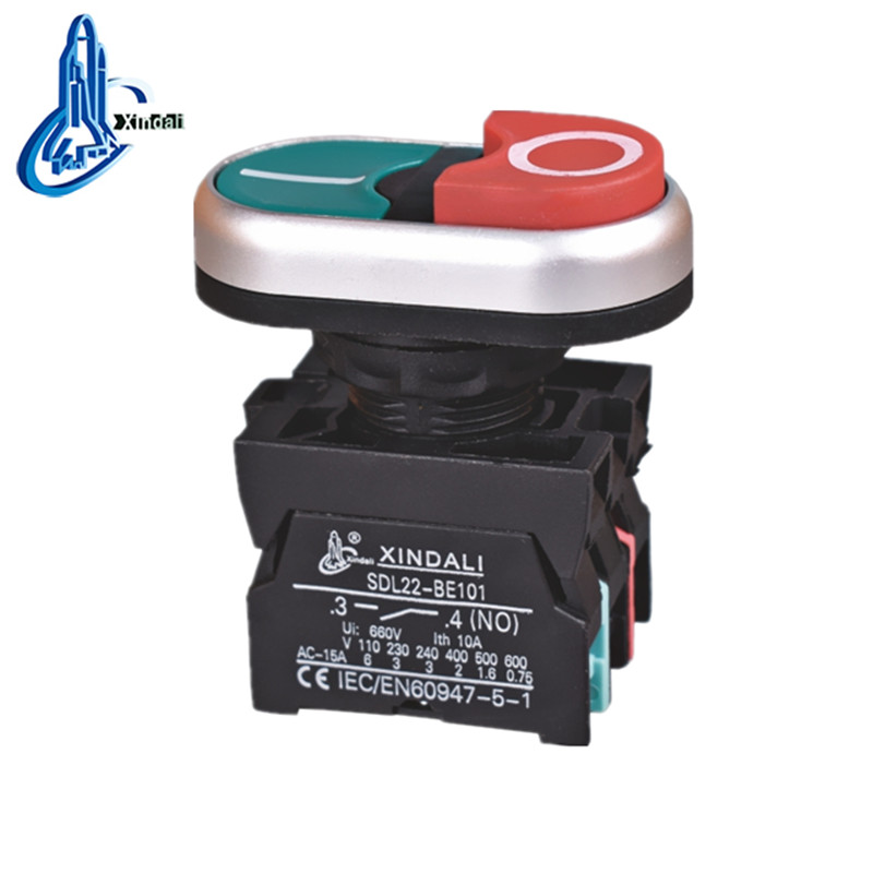 Double Head Convex Push Button Switch