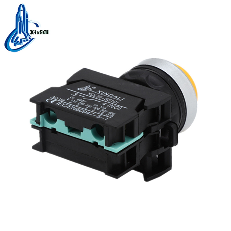 XDL22-CL51 waterproof convex head no nc push elevator push button switch - Image 2