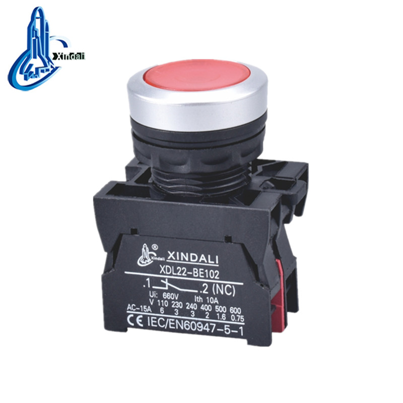 XDL22-CW3462 momentary led push button switch waterproof ip67 push button switch - Image 3