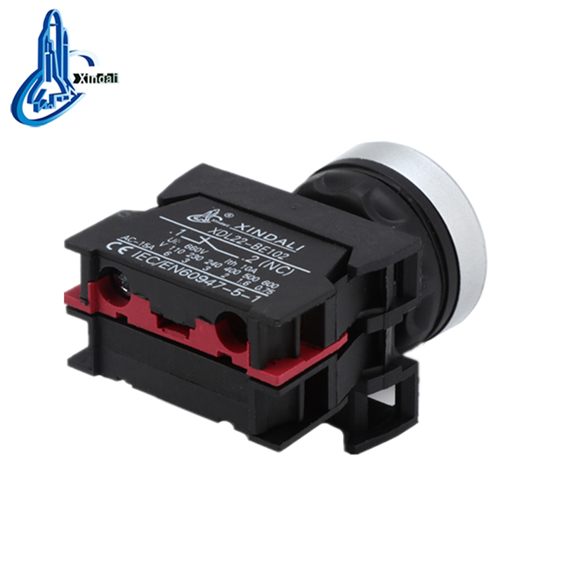 XDL22-CW3462 momentary led push button switch waterproof ip67 push button switch - Image 2