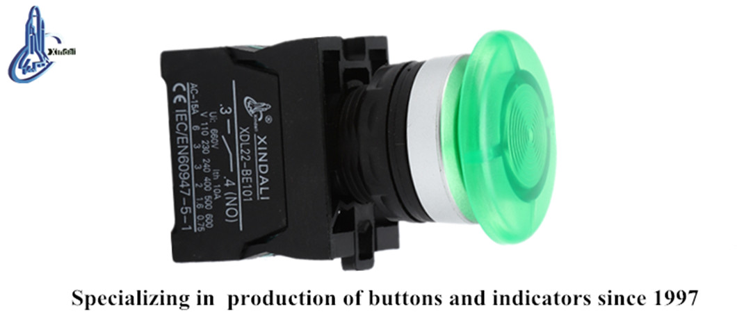 Emergency stop push button interface