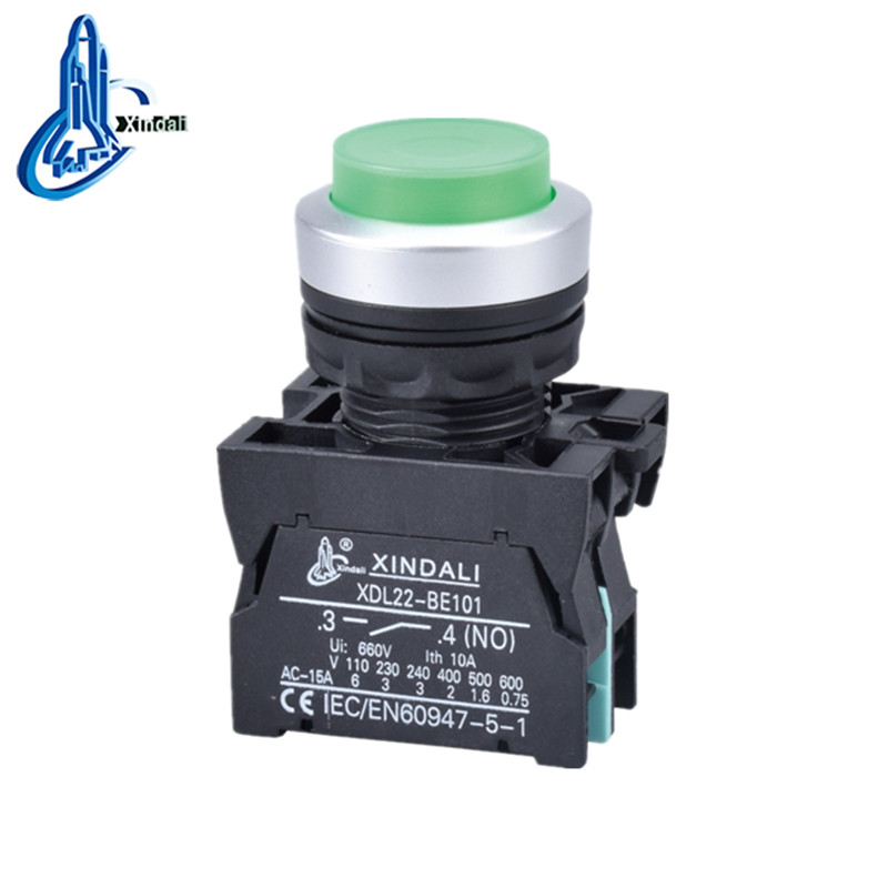Illuminated Push Button Switch IP67