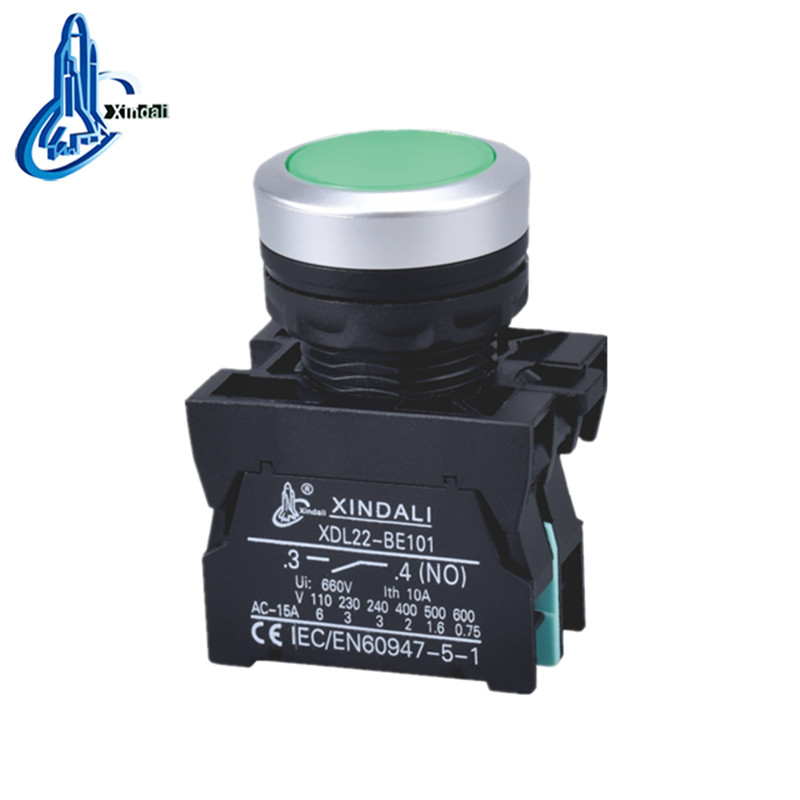 IP67 Waterproof LED Push Button Switch