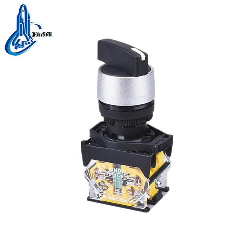 2-Position Selector Switch with Spring Return