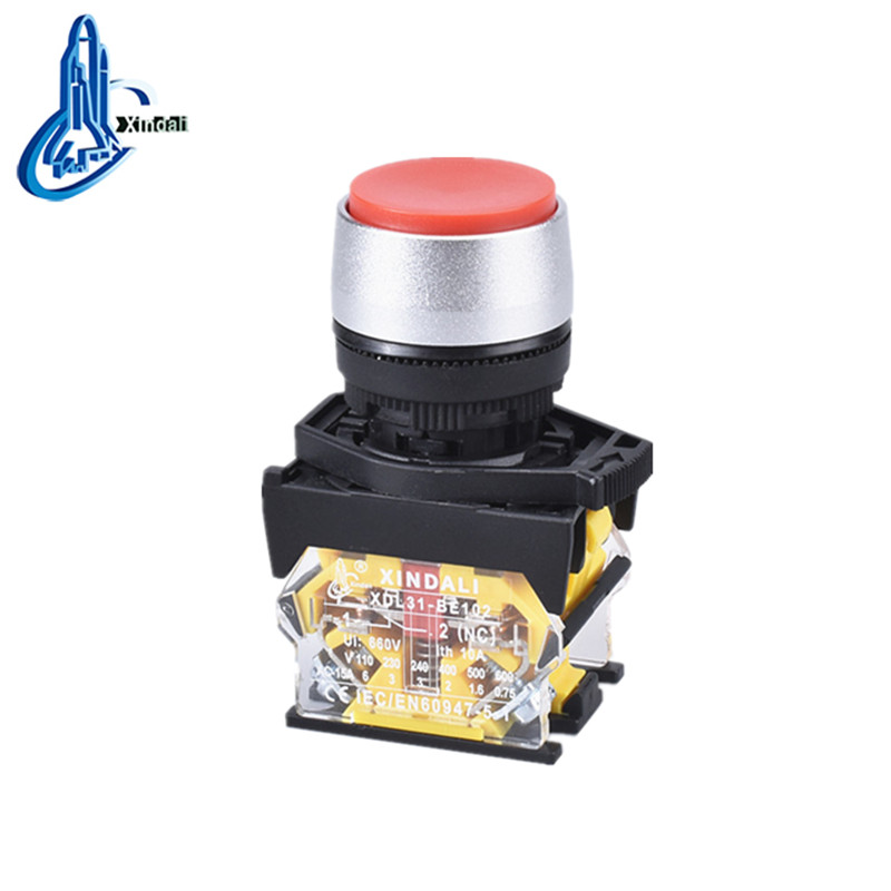 IP65 Waterproof Convex Push Button Switch
