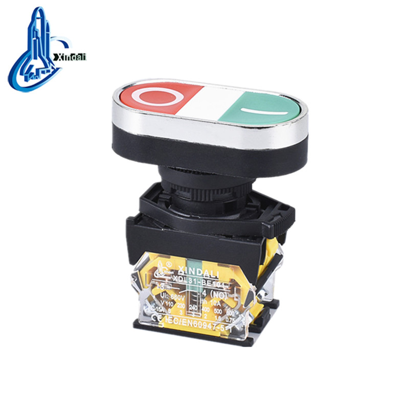 Double Head Push Button Switch