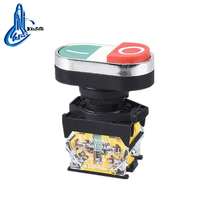 Industrial Double Head Push Button Switch