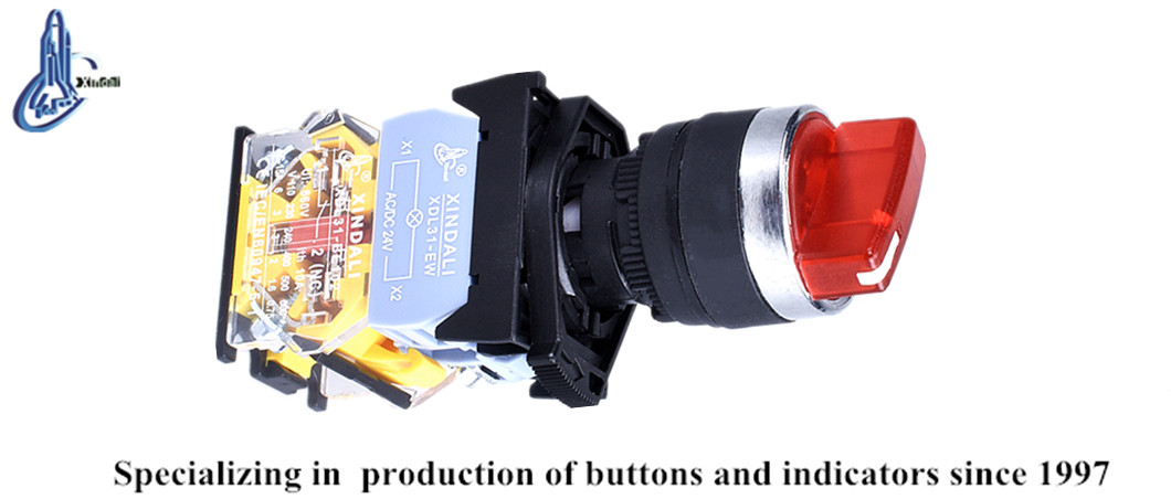 2-position elevator push button switch terminals