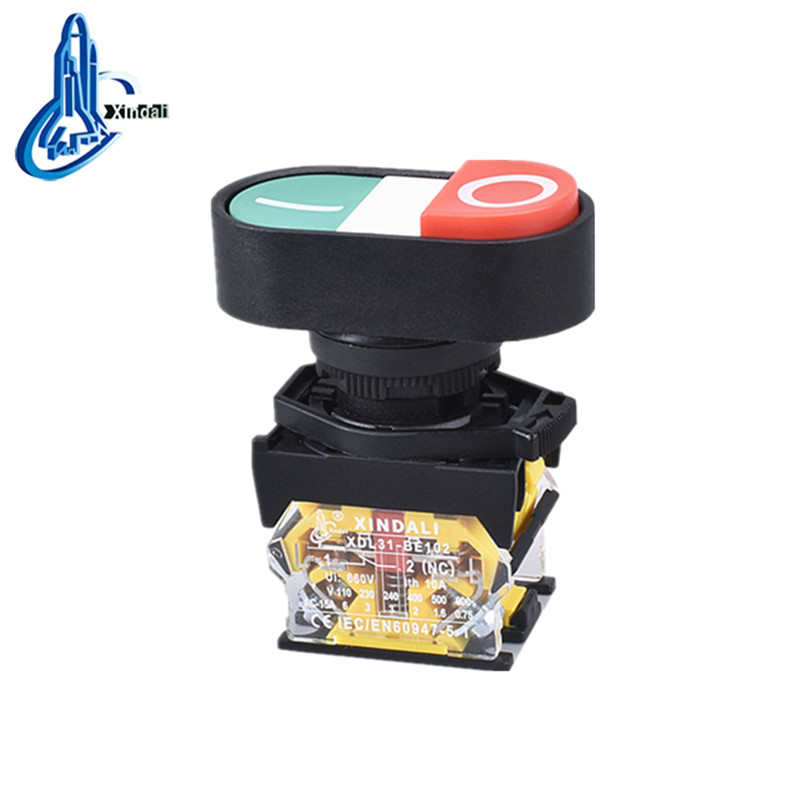 Double Color Push Button Switch