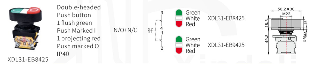 Physical dimensions and mounting specifications