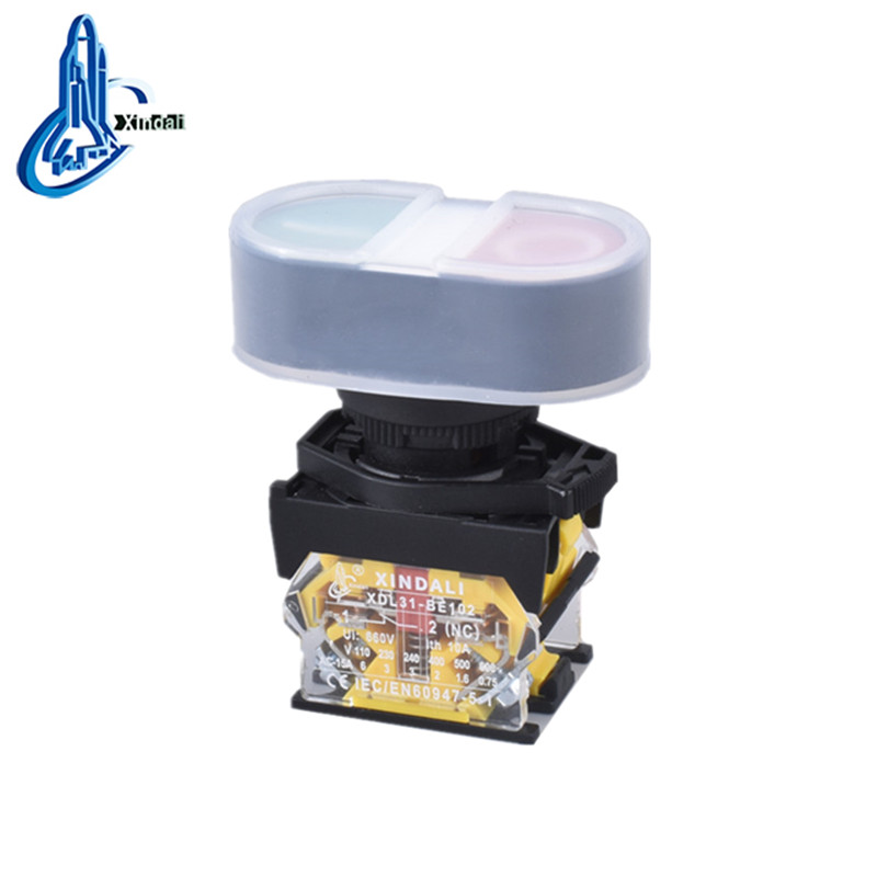 22mm Double Head Waterproof Push Button Switch